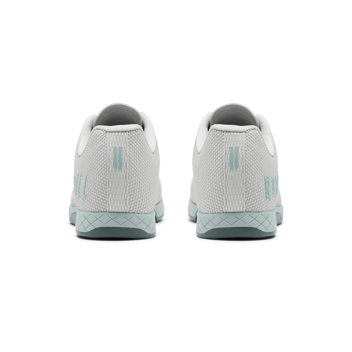 Light Gray Blue Haze Outwork Shoe Back Angle.