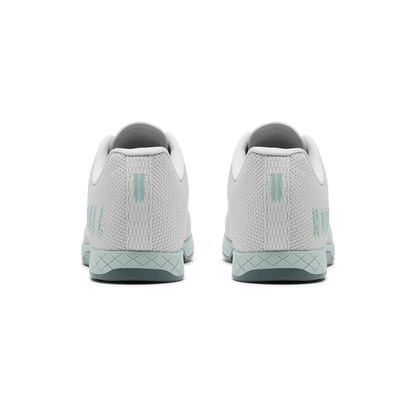 Light Gray Blue Haze Outwork Shoe Back Angle.