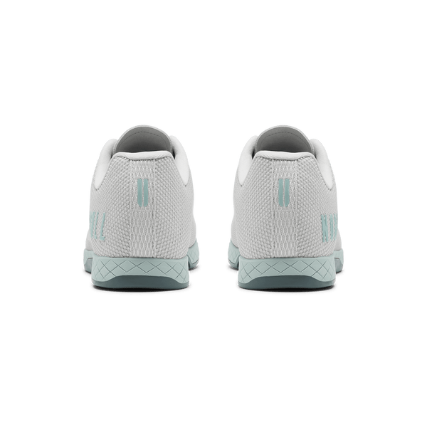 Light Gray Blue Haze Outwork Shoe Back Angle.