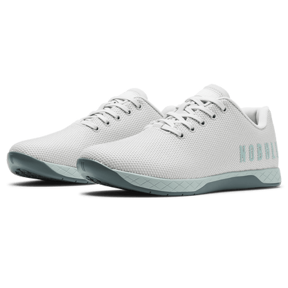 Light Gray Blue Haze Outwork Shoe Quarter Angle.
