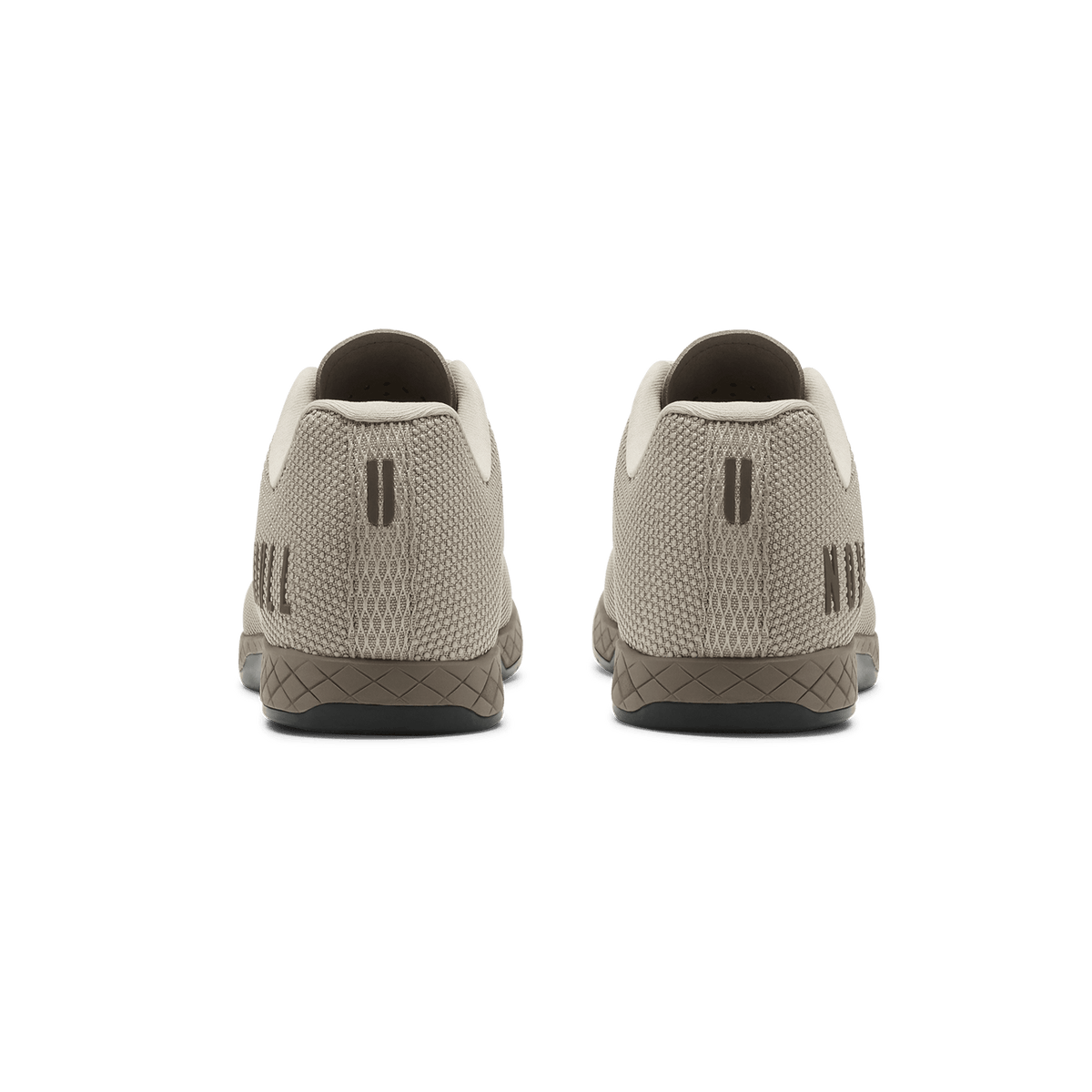Taupe Fossil Outwork Shoe Back Angle.