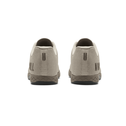 Taupe Fossil Outwork Shoe Back Angle.