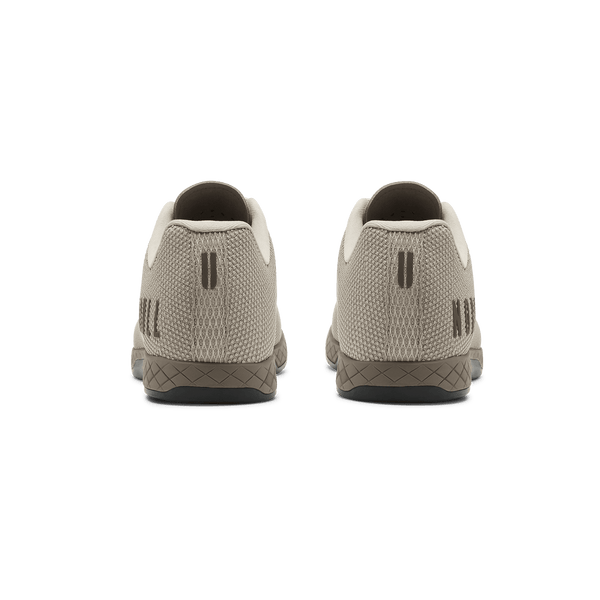 Taupe Fossil Outwork Shoe Back Angle.