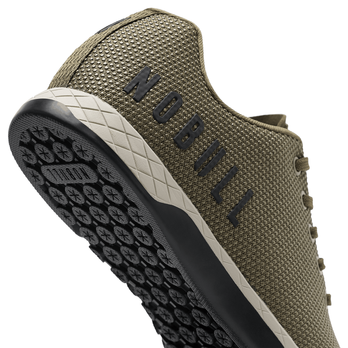 Tactical Green Outwork Shoe Detail Angle.