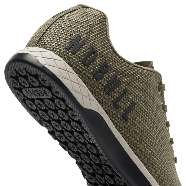 Tactical Green Outwork Shoe Detail Angle.