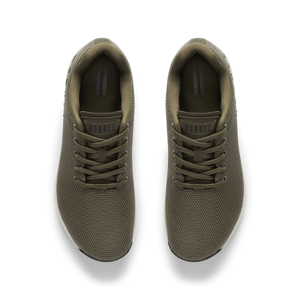 Tactical Green Outwork Shoe Overhead Angle.