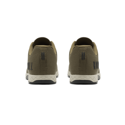 Tactical Green Outwork Shoe Back Angle.