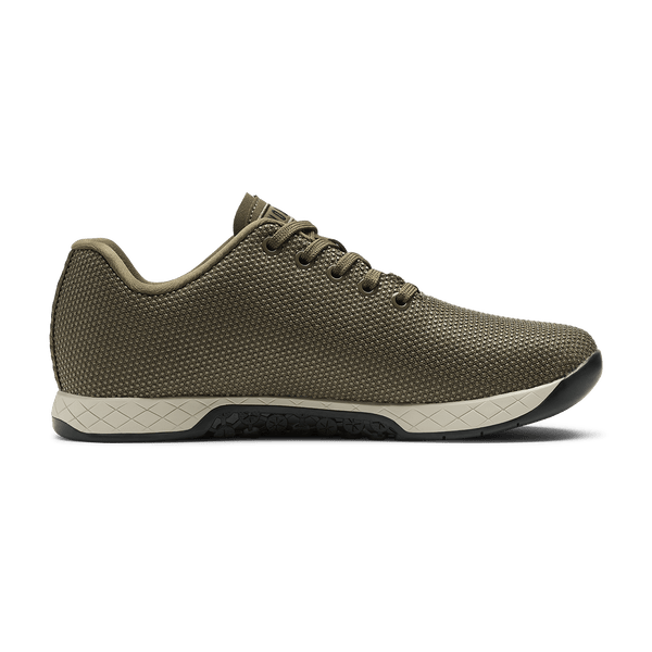 Tactical Green Outwork Shoe Medial Angle.