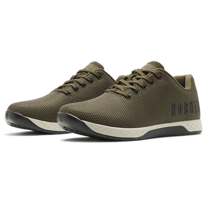Tactical Green Outwork Shoe Quarter Angle.