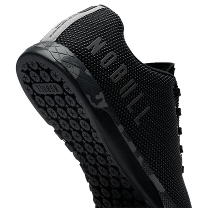 Black Jungle Camo Outwork Shoe Detail Angle.