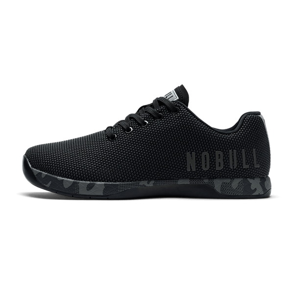 Black Jungle Camo Outwork Shoe Side Angle.