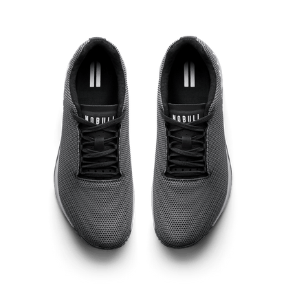 Gunmetal Outwork Edge Shoe Overhead Angle.