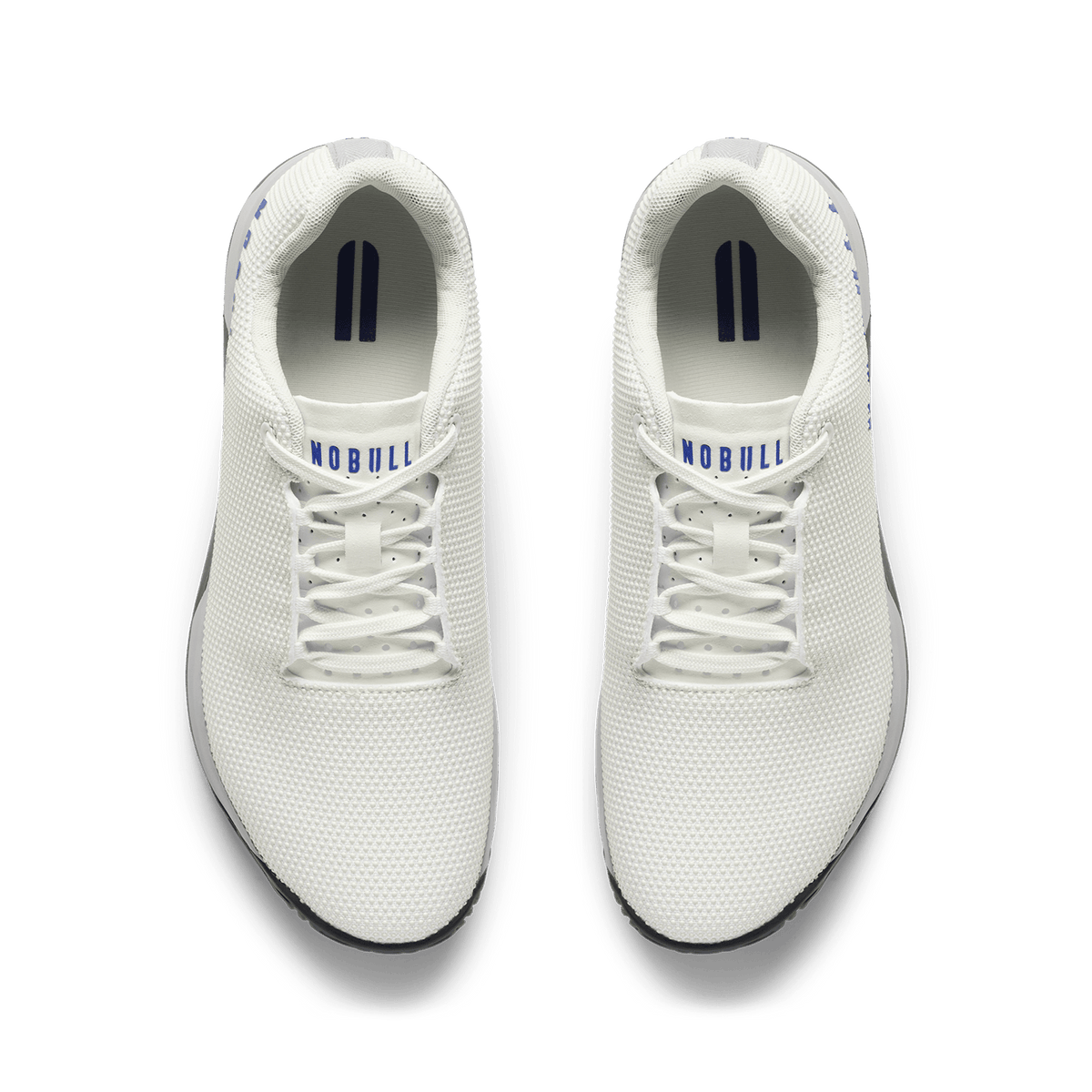 Classic White Light Gray Outwork Edge Shoe Overhead Angle.