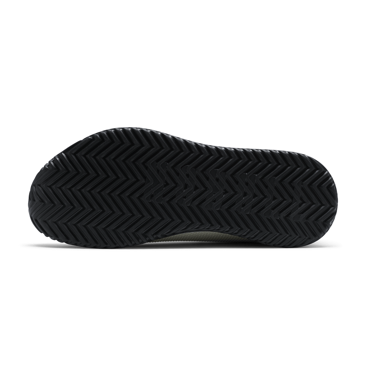 Classic White Light Gray Outwork Edge Shoe Bottom Angle.