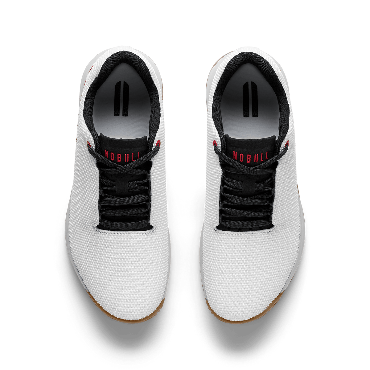 Classic White Light Gray Gum Outwork Edge Shoe Overhead Angle.