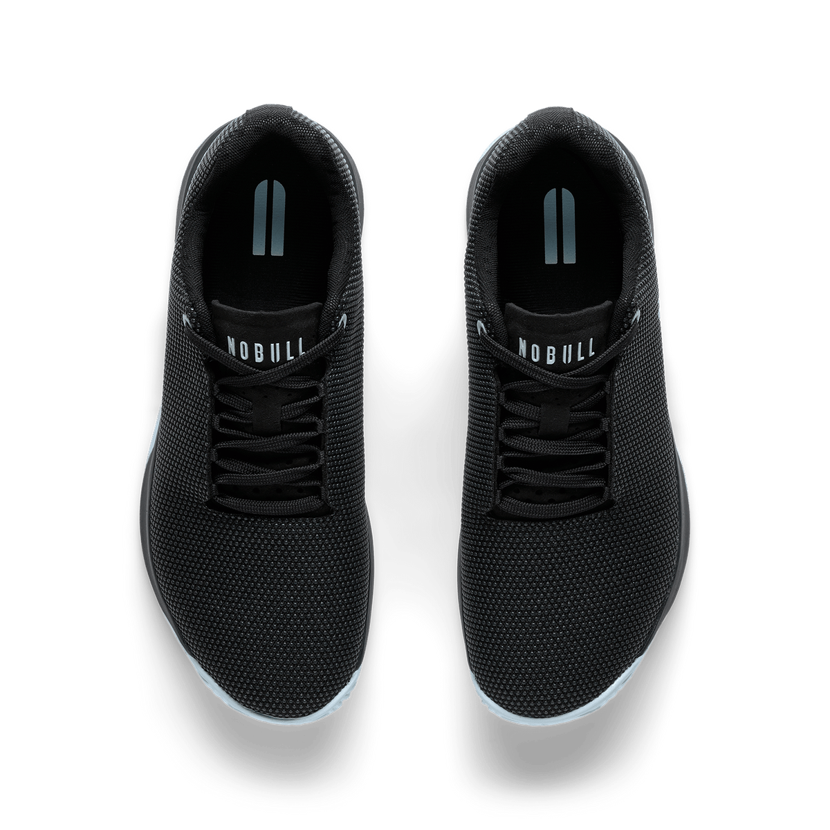Jet Black Ice Water Outwork Edge Shoe Overhead Angle.
