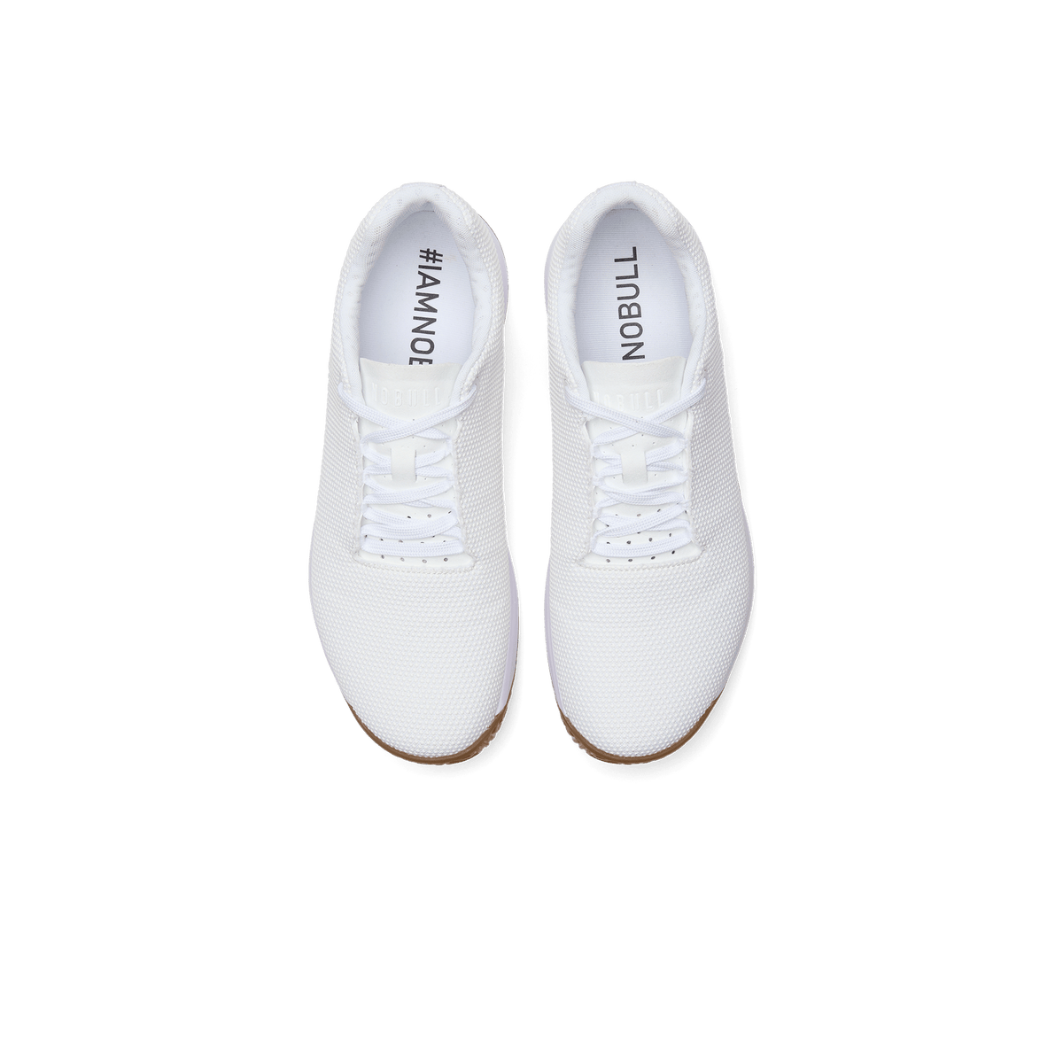 White Gum Outwork Edge Shoe Above Angle.