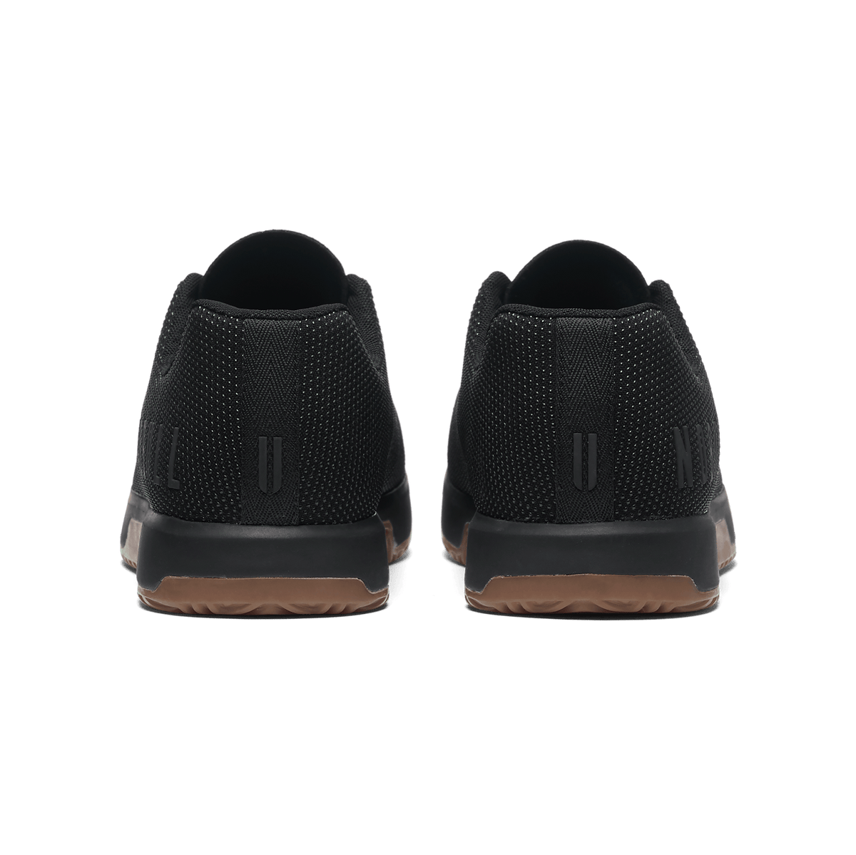 Black Gum Outwork Edge Shoe Back Angle.