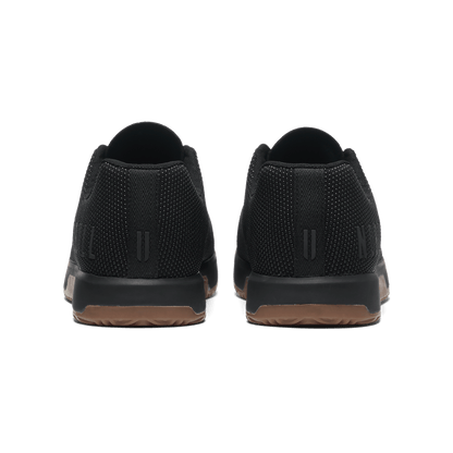 Black Gum Outwork Edge Shoe Back Angle.