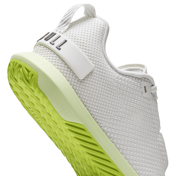 Classic White Zest Outwork Flex Shoe Detail Angle.
