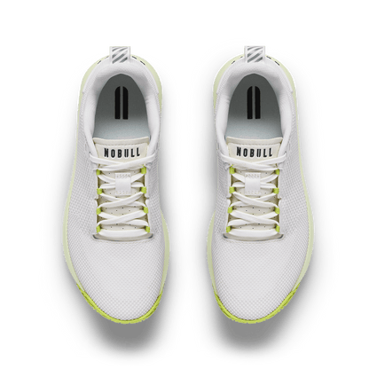 Classic White Zest Outwork Flex Shoe Above Angle.