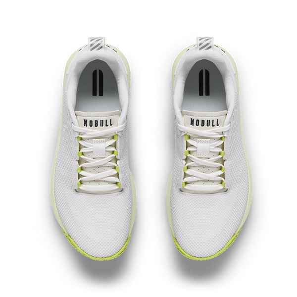 Classic White Zest Outwork Flex Shoe Above Angle.