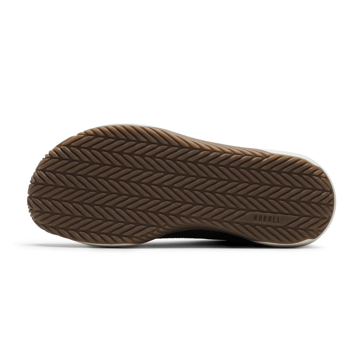Jet Black Classic White Gum Outwork Flex Shoe Bottom Angle.
