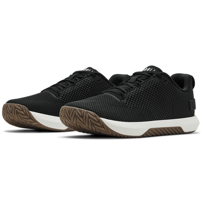 Jet Black Classic White Gum Outwork Flex Shoe Front Side Angle.