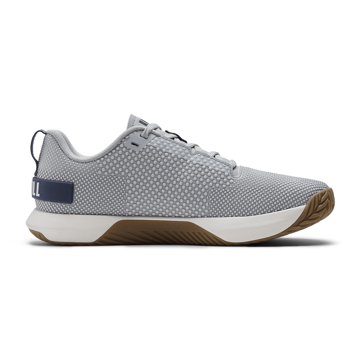 Light Gray Outwork Flex Shoe Medial Side Angle.