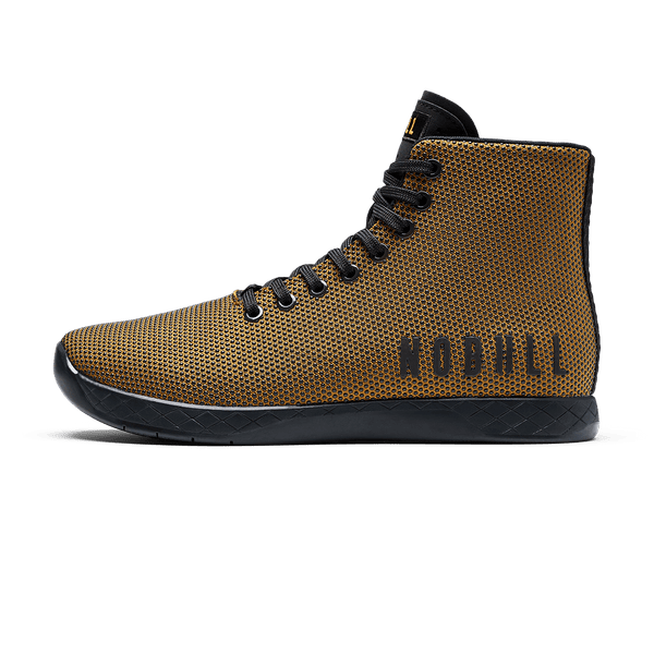 Dark Tan Jet Black Outwork High-Top Lateral Angle.