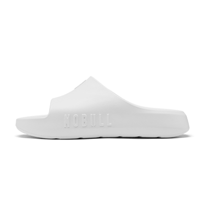 Classic White Recharge Slide Side Angle.