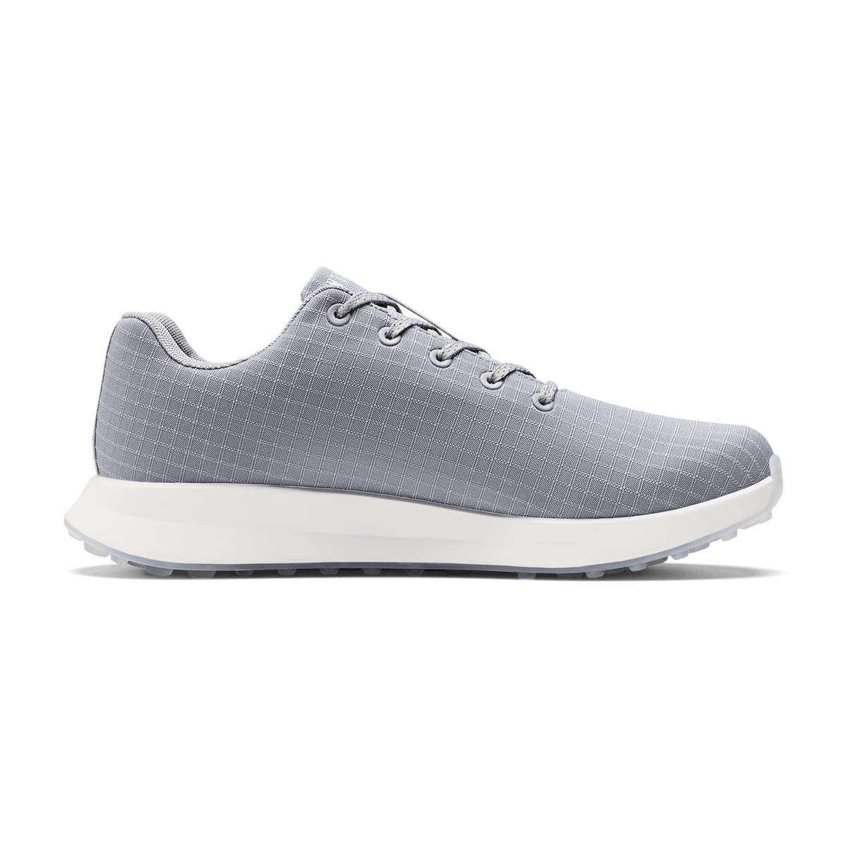 Grey Illusions NOBULL Ripstop Golf Shoes Side Angle.