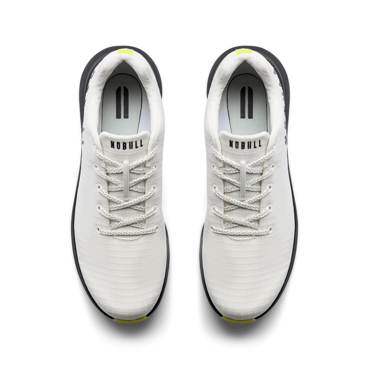 White Zest Golf Ripstop Shoe Overhead Angle.