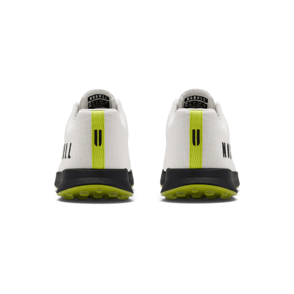 White Zest Golf Ripstop Shoe Back Angle.