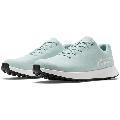 Blue Haze Ripstop Golf Shoe Quarter Angle.
