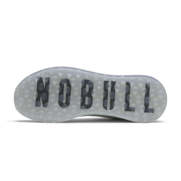 White Ripstop Golf Shoe Bottom Angle.