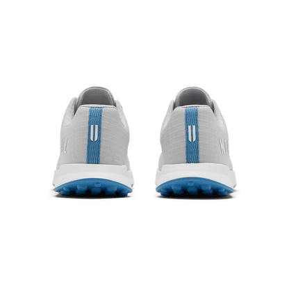 Light Gray Pacific Coast Golf Ripstop Shoe Back Angle.