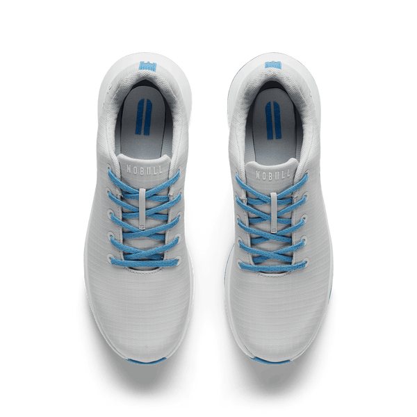Light Gray Pacific Coast Golf Ripstop Shoe Overhead Angle.