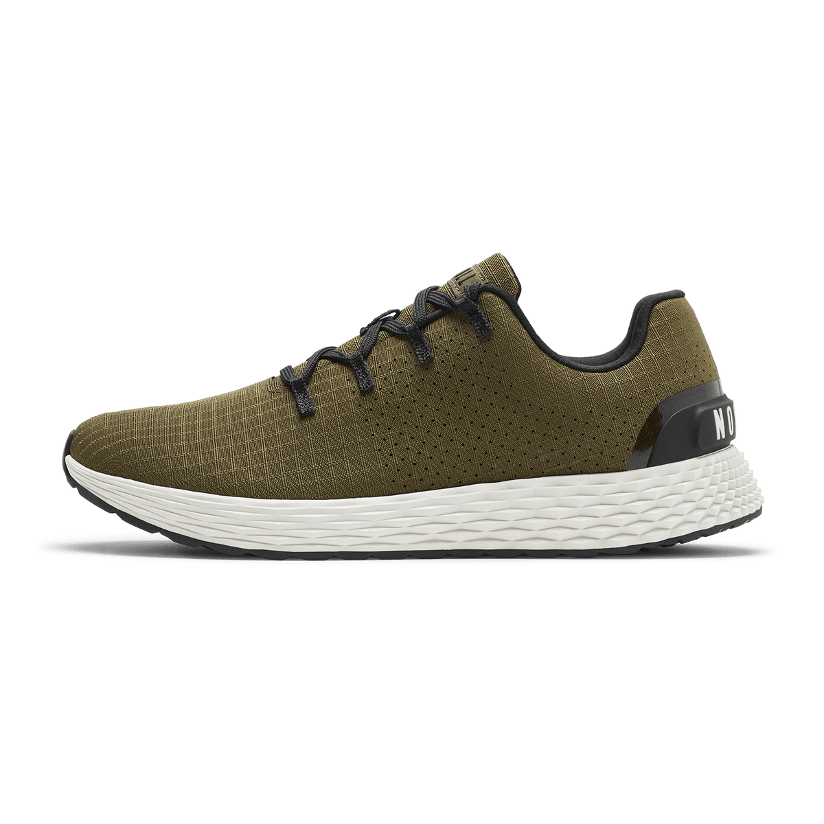 Tactical Green Allday 365 Shoe Side Angle.