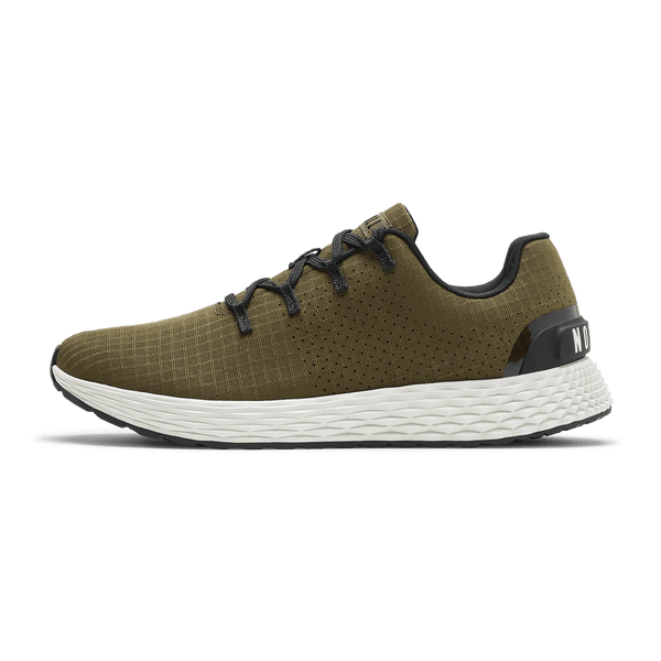 Tactical Green Allday 365 Shoe Side Angle.