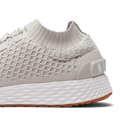 Desert Allday Knit Shoe Detail Angle.