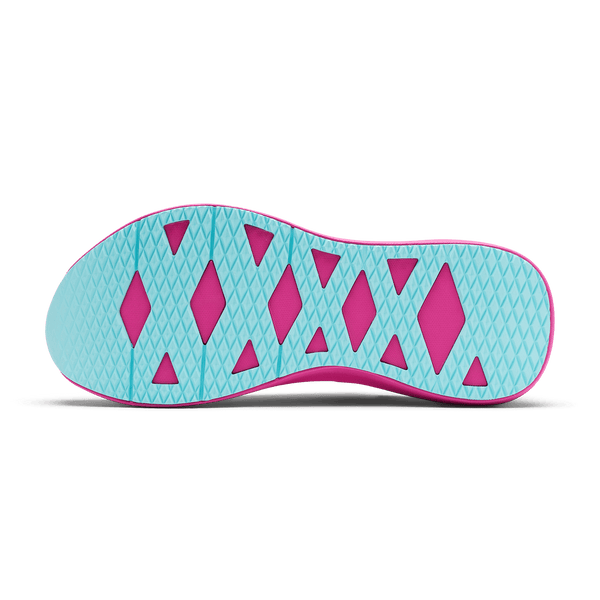Signal Pink Reef Drive 2 Shoe Bottom Angle.