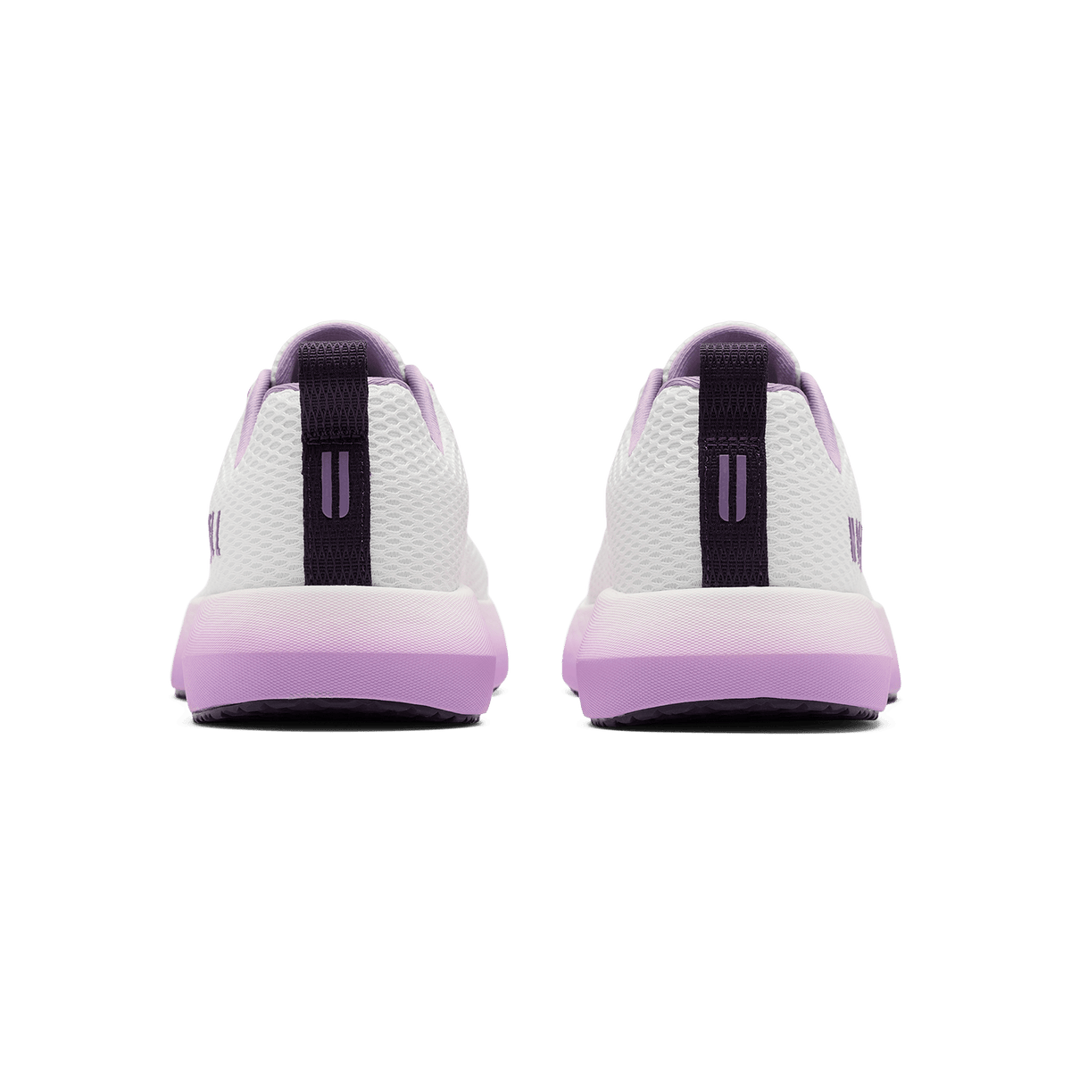 White Jam Drive 2 Shoe Back Angle.