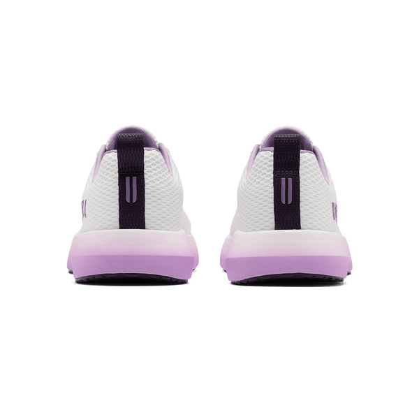 White Jam Drive 2 Shoe Back Angle.