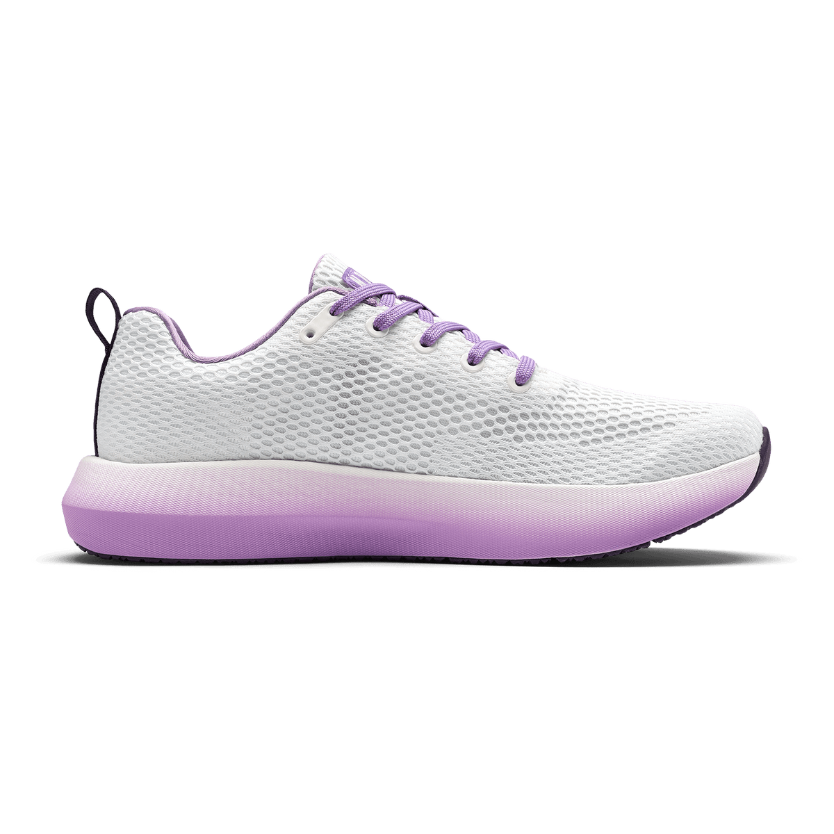 White Jam Drive 2 Shoe Medial Side Angle.
