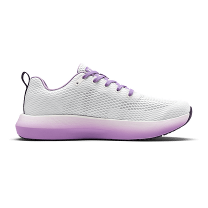 White Jam Drive 2 Shoe Medial Side Angle.