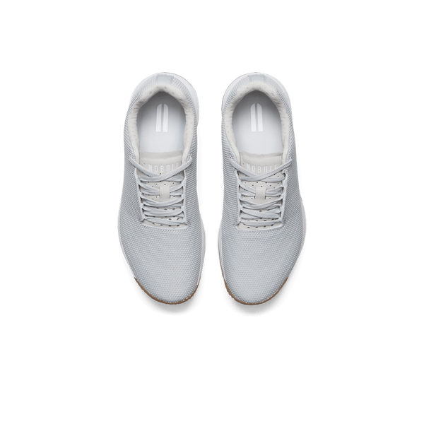 Light Grey Outwork Edge Shoe Above Angle.