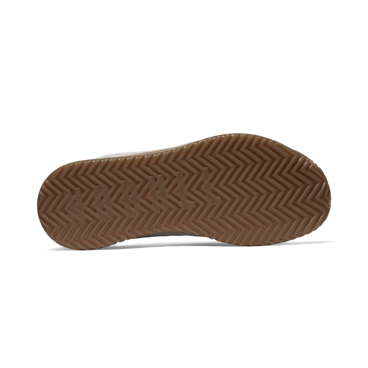 Light Grey Outwork Edge Shoe Bottom Angle.