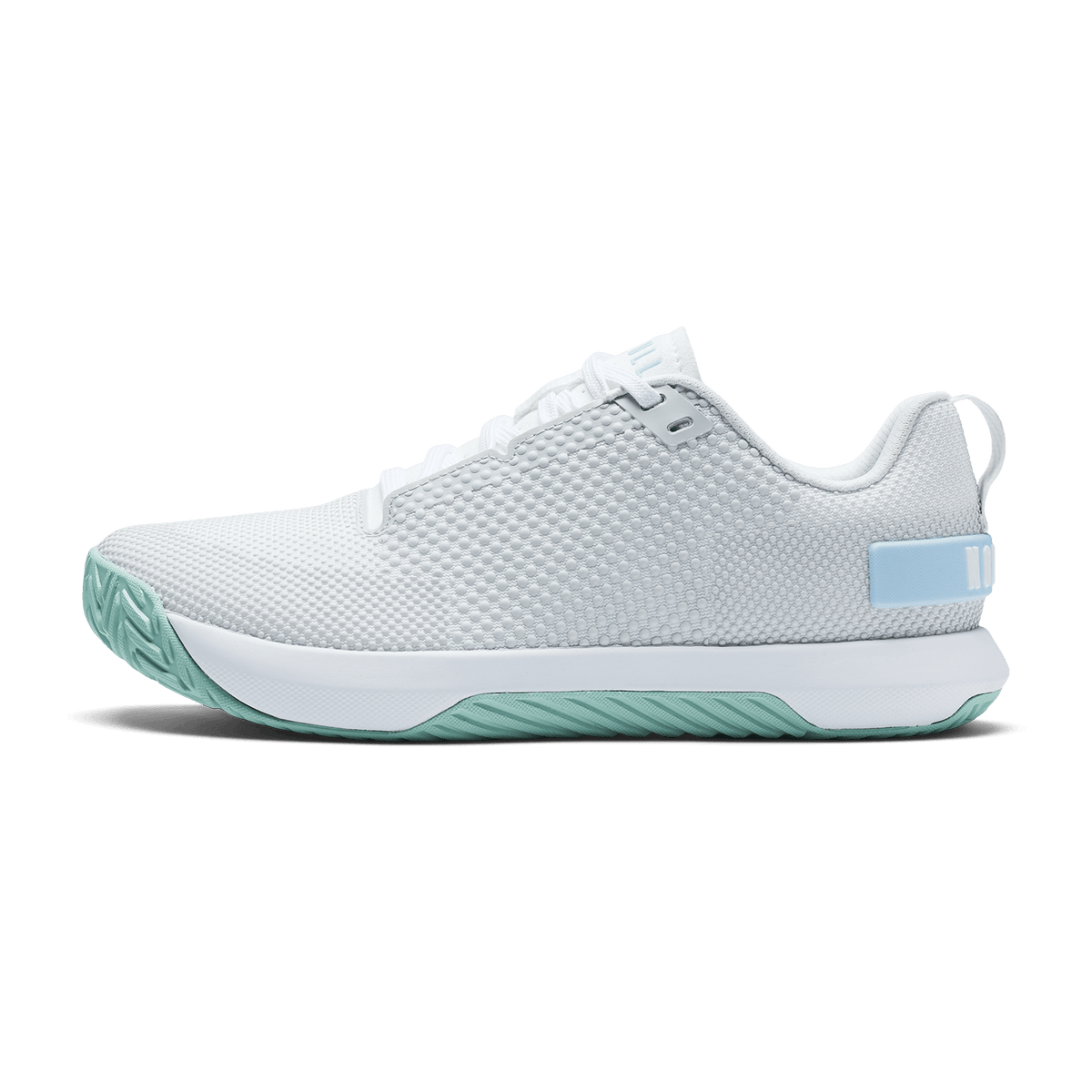 Classic White Surf Spray Outwork Flex Shoe Side Angle.